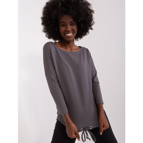 BASIC Feel Good Blouse-RV-BZ-4691.49-graphite Slike