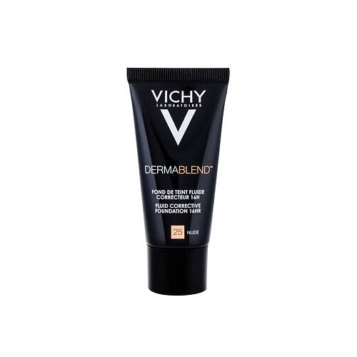 Vichy Dermablend&amp;trade; fluid corrective foundation puder 30 ml nijansa 25 nude o&amp;scaron;tećena kutija Slike
