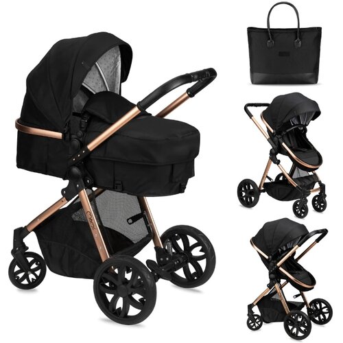 Momi kolica za bebe 2u1 Limuru Black, 0m+ Cene