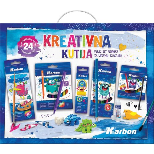 Karbon Set likovni Slike