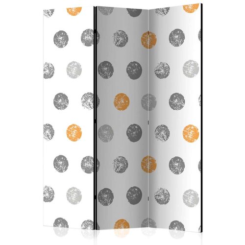  Paravan u 3 dijela - Round Stamps [Room Dividers] 135x172 Slike