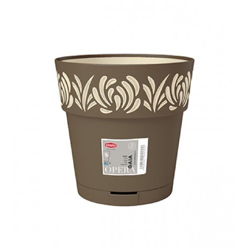 STEFANPLAST Saksija 20x19cm Gaia 88402 smeđa Slike