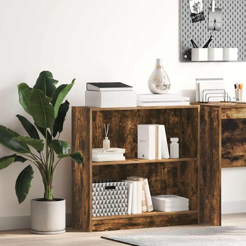  Regal za knjige boja hrasta 80x24x76 cm konstruirano drvo Cijene