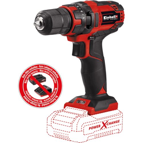Einhell Aku bu&scaron;ilica, odvijač, bez baterije &ndash; Power X-Change TC-CD 18/35 Li-Solo Cijene