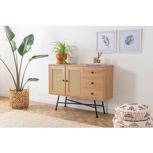 Hanah home komoda nala 120 - natural natural console Cene