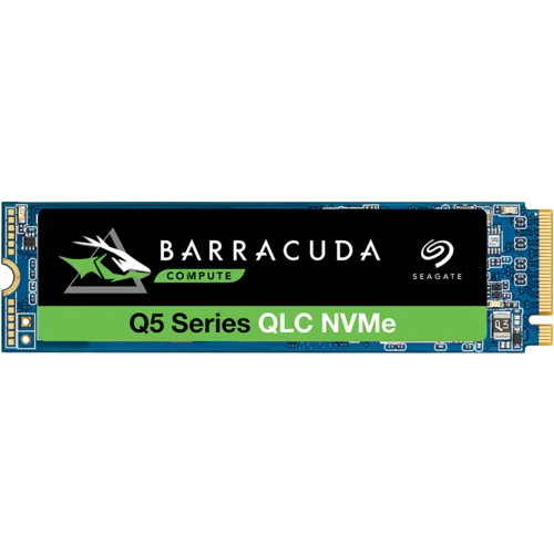 Seagate BarraCuda Q5, 1TB SSD, M.2 2280-S2 PCIe 3.0 NVMe, Read/Write: 2,400 / 1,700 MB/s, EAN: 8719706027724