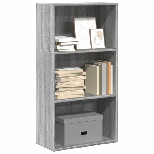 Furnova Knjižna omara siva sonoma 60x30x114 cm inženirski les, (21950833) Furnova Knjižna omara siva sonoma 60x30x114 cm inženirski les, (21950833)