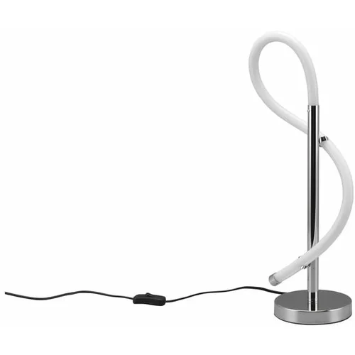 Tri O LED stolna lampa u sjajno srebrnoj boji (visina 54 cm) Argos –
