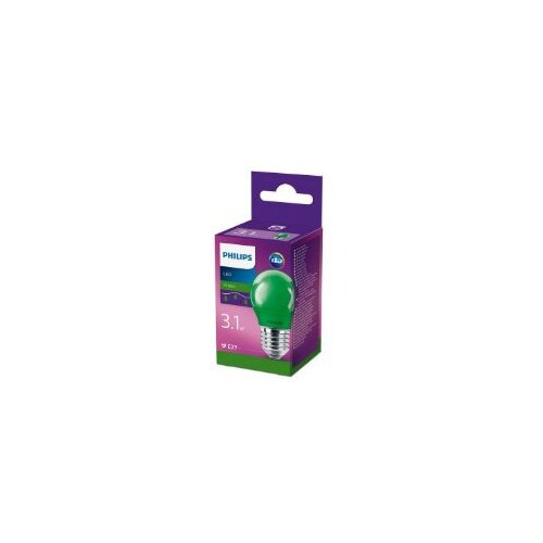 Philips LED SIJALICA U BOJI 3,1 W (25W) E27 P45 ZELENA PS630 Slike
