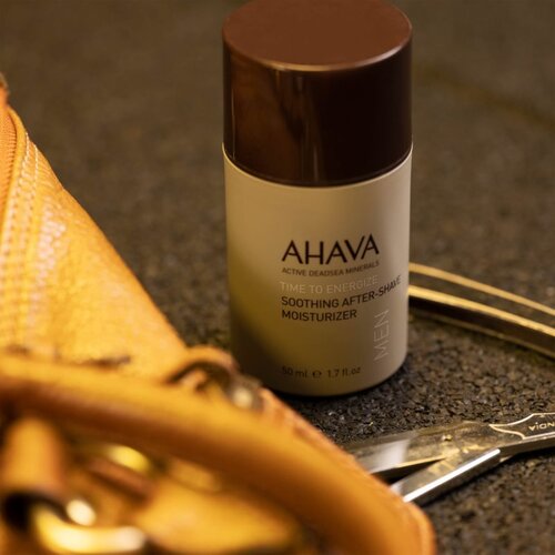 Ahava Time To Energize Men pomirjevalna in vlažilna krema za po britju 50 ml Slike