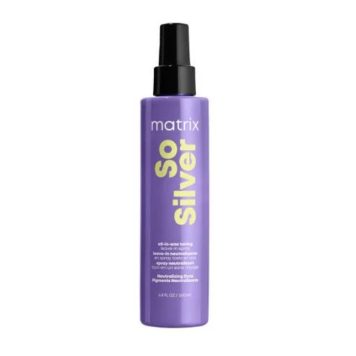Matrix So Silver All-In-One Toning Leave-In Spray njega kose bez ispiranja plava kosa 200 ml za ženske