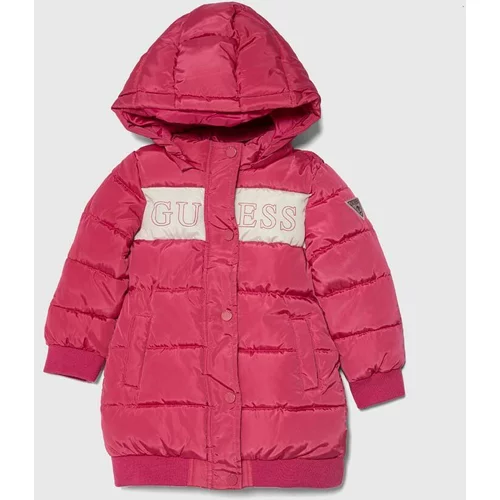 Guess Otroška jakna roza barva