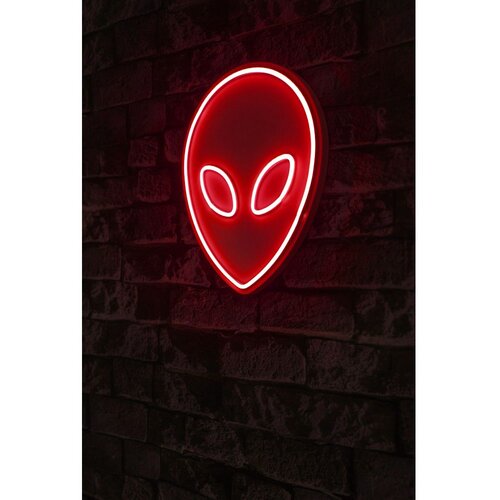 Wallity Dekorativna LED rasveta Alien, 25x30x3cm, Crvena Cene
