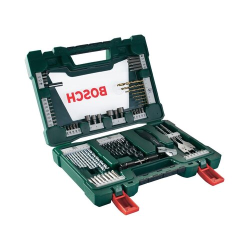 Bosch 83-delni V-Line TiN set sa baterijskom lampom 2607017193 Slike