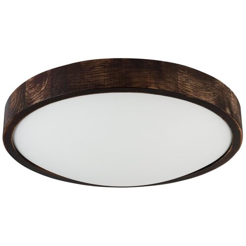  plafonsko světlo oak smoky slim 2xE27/15W/230V, prečnik 37 cm, hrast/tamno braon Cene