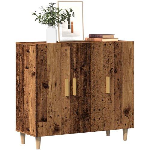  Komoda boja starog drva 90 x 34 x 80 cm od konstruiranog drva Cijene