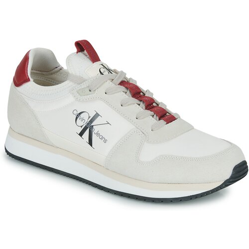 Calvin Klein Jeans Nizke superge RUNNER SOCK LACEUP NY-LTH Bela Cene
