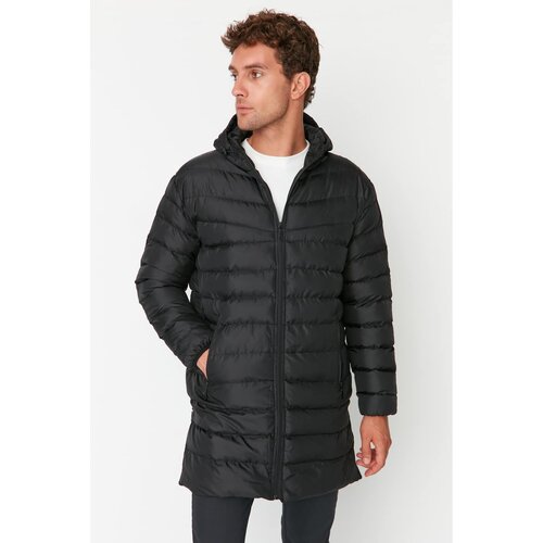 Trendyol Black Men Regular Fit Down Jacket With Side Zipper Slike