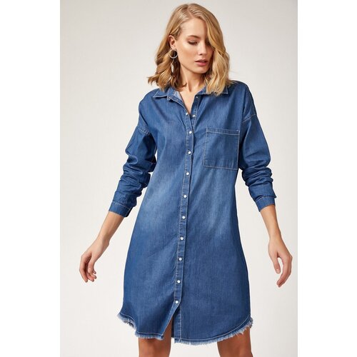 Bigdart Tunic - Dark blue - Regular fit Cene