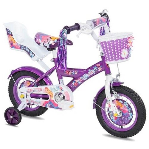  Bicikl za decu princess 16'' - ljubičasti, 460122 Cene