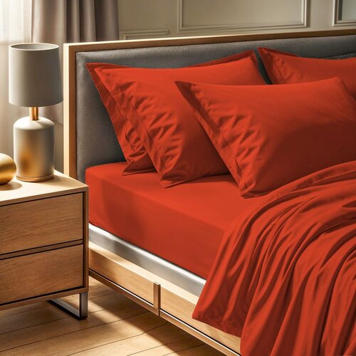  Tonne Mixte - Joli Tile Crvena Ranforce Fitted Plahta Cene