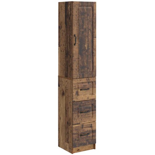 VidaXL Set ormara 2 kom. 33 x 34 5 x 87 cm Konstruirano drvo - Staro drvo Slike
