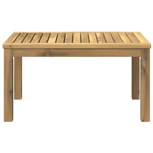  Stolić za kavu Bijela 50 x 68 5 x 36 cm Čvrsto drvo akacije - 50 x 68 5 x 36 cm Bijela Slike