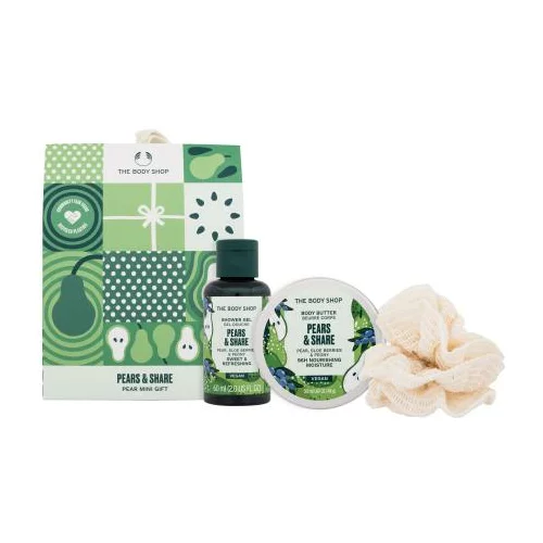 The Body Shop Pears & Share Mini Gift gel za prhanje za ženske