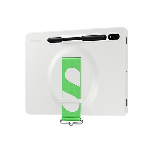 Samsung Tab S8 Strap ovitek, bel Slike