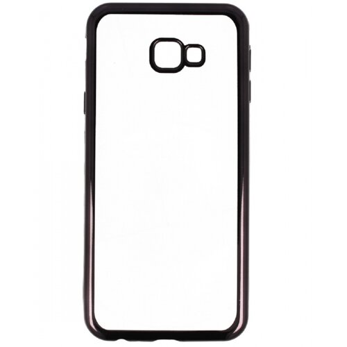  Silikonski ovitek z okvirjem za Samsung Galaxy J4 Plus (2018) J415 - črn Cene