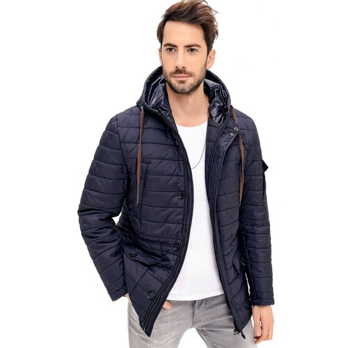 Dewberry K8638 MEN'S COAT-NAVY BLUE Cijene