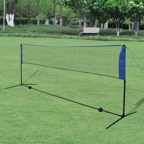 Set za Badminton s Mrežom i Lopticama 300x155 cm