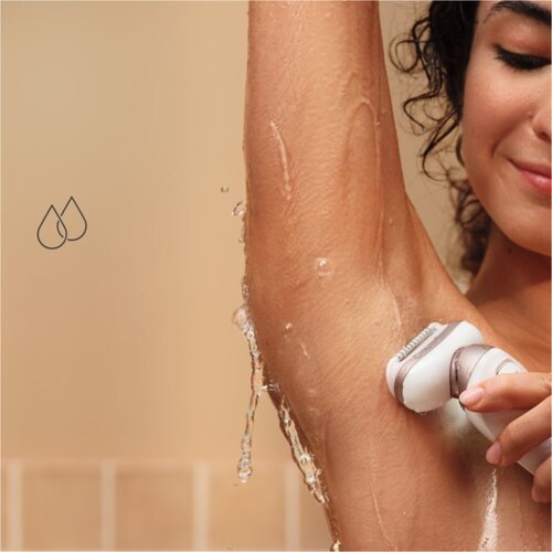 Braun Silk-&amp;eacute;pil 9 9011 epilator s popolnoma prilagodljivo glavo za noge, telo in podpazduhe 1 kos Slike