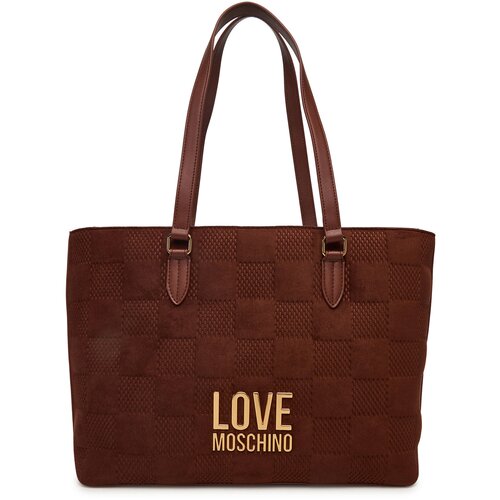 Love Moschino PATCHY Smeđa Cene
