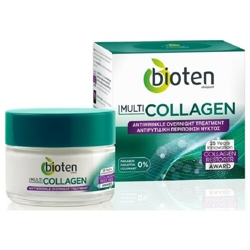 Bioten multi collagen noćna krema za lice 50ml Slike