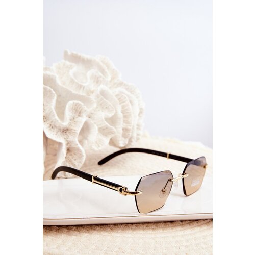 Kesi Women&amp;#039;s UV400 Sunglasses - Black/Gold Slike