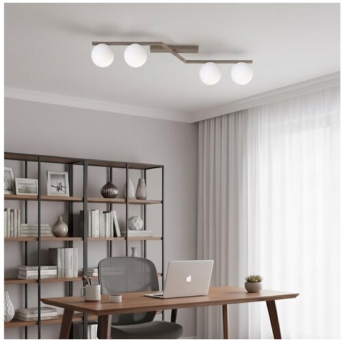  Plafonsko svetlo NATON 4xE14/10W/230V bež/belo Slike