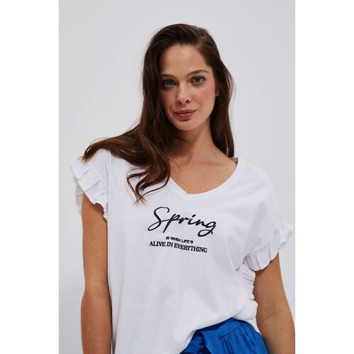 Marisse Women&amp;#039;s T-Shirt L-Ts-4078 White Slike