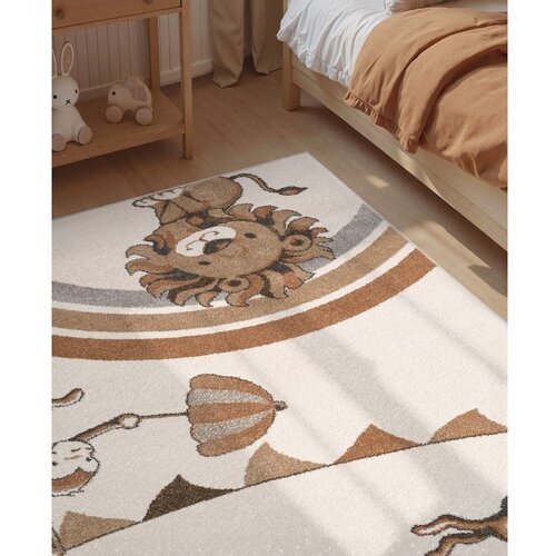 Villeroy Boch Kremno bela otro&amp;scaron;ka preproga 160x230 cm Roar like a Lion Rainbow Party &amp;ndash; Slike