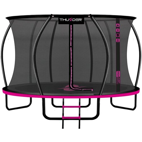 THUNDER Trampolin vrtni &ndash; 366 cm, z notranjo varnostno mrežo, lestev, komplet &reg; ULTRA 12FT PINK, (5000115952) Cene