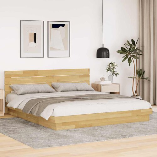 Furnova posteljni okvir z vzglavjem brez vzmetnice 200x200 cm, (21943756) Slike