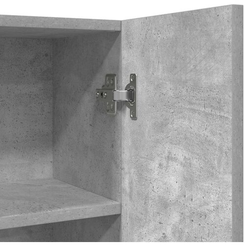 vidaXL Omara za pralni stroj betonsko siva 70,5x25,5x90 cm Cene