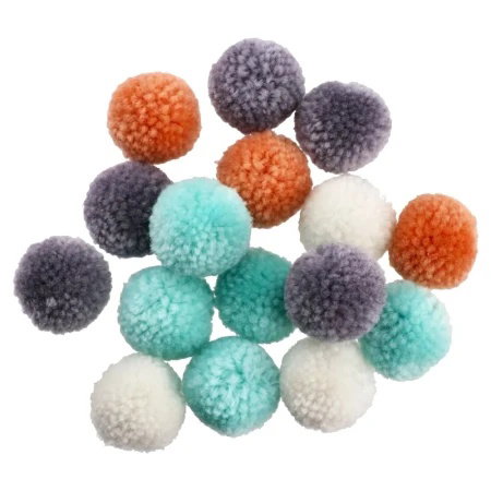 Junior Crafty pom, kraft pom pom, miks, 30mm, 18K Cene