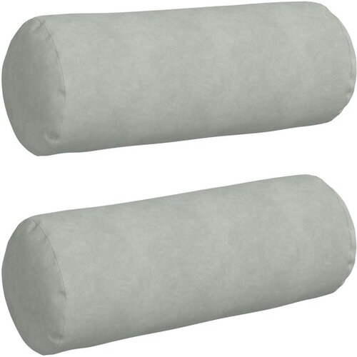  Valjkasti jastučići 2 pcs Svijetlo siva &amp;Oslash; 25 x 70 cm Slike