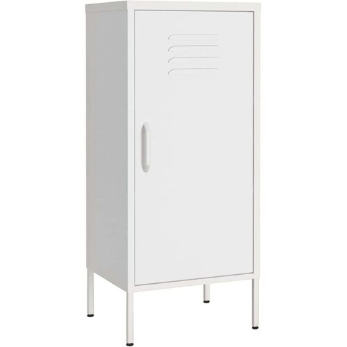 VidaXL Ormarić za pohranu bijeli 42 5 x 35 x 101 5 cm čelični Slike
