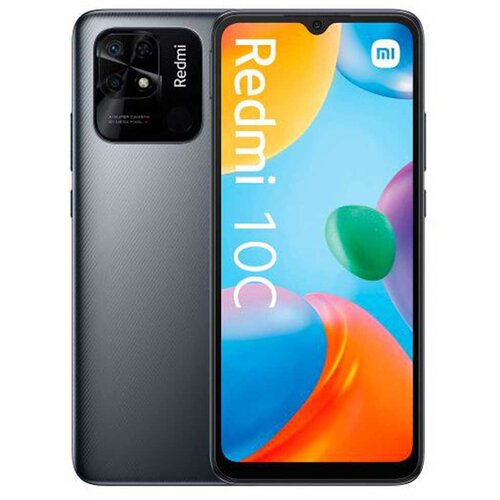 Xiaomi Redmi 10C pametni telefon, 4GB+64GB, Graphite Gray Slike