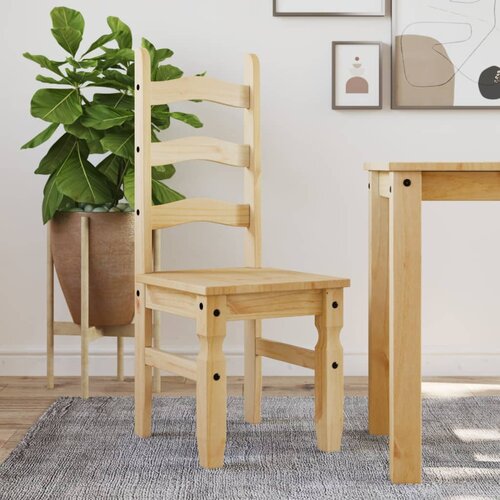 vidaXL Blagovaonske stolice Corona 2 kom 42x47x107 cm masivna borovina Cijene