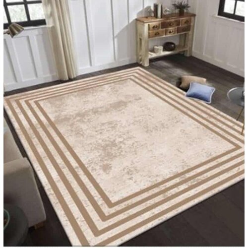  Tepih sa gumenom podlogom 160x230cm - Braon pravougaonici, TG-4112 Cene