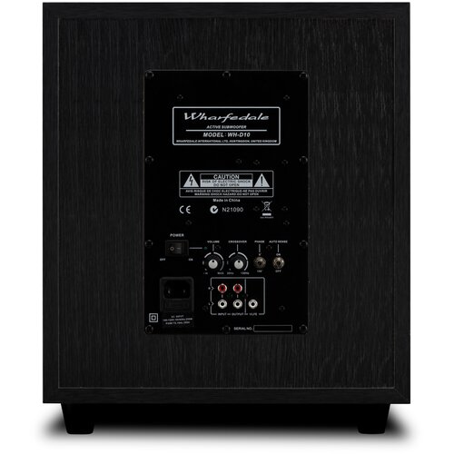 Wharfedale WH-D10 Subwoofer Crni WH-094521-07A Slike