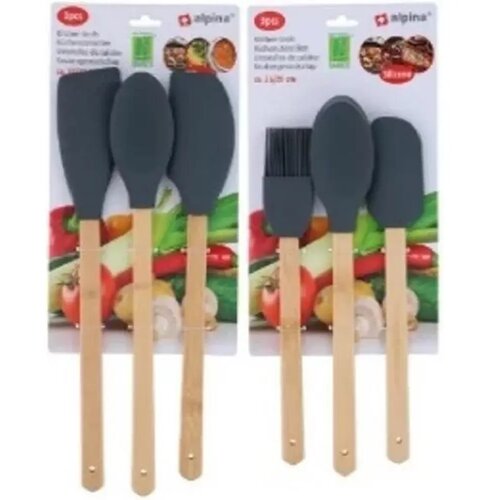  Set lopatica silikon 3/1, sort Cijene